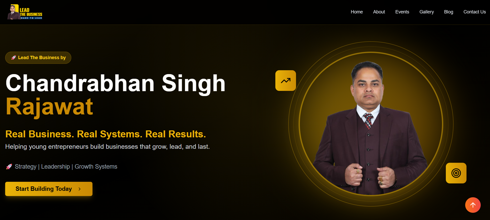 Business personal website